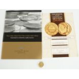 Napoleon I 1809 Laurel head gold 20 francs, with certificate