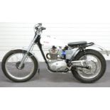 1961 BSA C15 trials motorcycle, much recent expenditure including competition parts, some tools