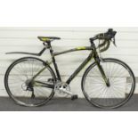 Merida Ride 91 road bicycle with 50cm alloy frame, Shimano drive train, Alexrims race 24 rims and