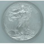 2010 USA 1oz silver Liberty dollar