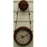 Old Town Clocks wall garden clock, with quartz movement