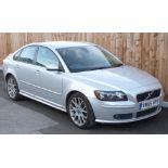 2005 Volvo S40 MS75 saloon car with 2 litre diesel engine, circa 105,000 miles, with V5c