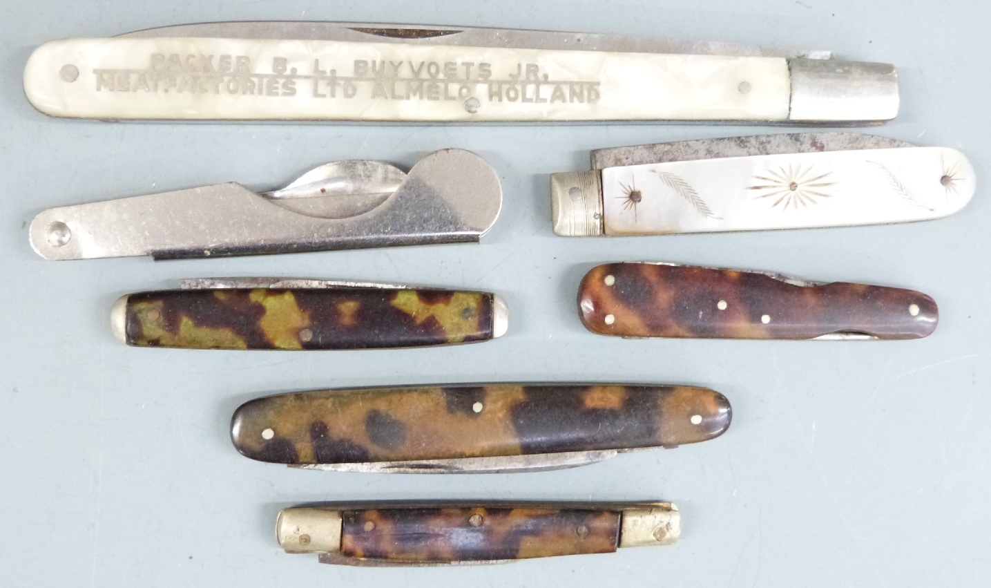 Fero and John Barrel wristwatches, various folding knives and tools, Kiwi advertising shoe horn, two - Image 2 of 5