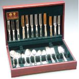 Eight place setting Arthur Price canteen of silver plated cutlery