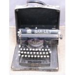 Bar-Let vintage typewriter in case