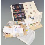 Early GB stamps on loose album pages including surface printed, plus range of modern mint issues and