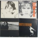 U2 - Boy (ILPS 9646) A2/B1, War (ILPS 9733) A2/B1,  The Joshua Tree (U26) A2/B2 and Rattle and