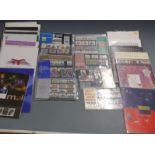 Fifty Great Britain Collector's Packs 1969, 1977-2000, 2003, 2004, 2014, many duplicates