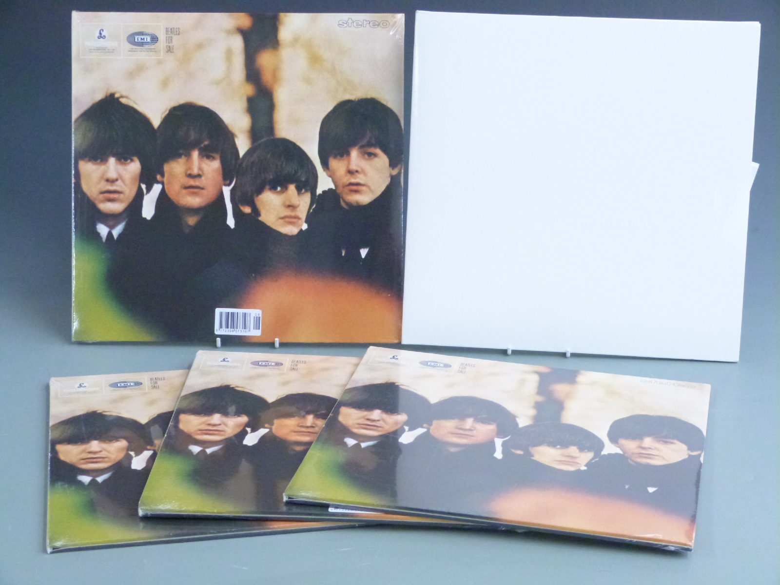 The Beatles - For Sale (stereo) four new and sealed also The Beatles (White Album) stereo, as new