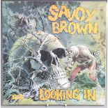 Savoy Brown - Looking In (SKL5066) dull sleeve, record appears Ex with slight wear to cover