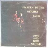 Dave and Toni Arthur - Hearken To The Witches Rune (LER 2017), record appears at least Ex with