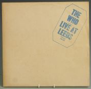 The Who - Live At Leeds (2406001) blue stamp with 12 inserts and Tuesday poster, record appears