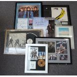 Quantity of rock, metal, Brit pop and indie ephemera including Alice Cooper, Motorhead and Oasis