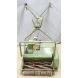 16.5 inch cut Webb petrol powered cylinder lawnmower