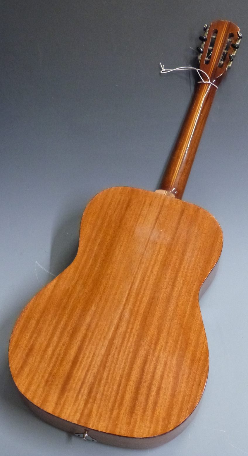 Eko acoustic guitar 1963, reg no 0029721, Italian made, fitted with six nylon strings, in - Image 3 of 3