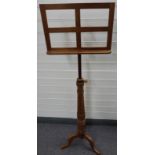 Oak early twentieth century music stand