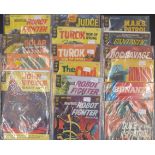 Sixteen Gold Key comics including M.A.R.S Patrol, Fantastic Voyage, Doc Savage, Bonanza, Duke of the