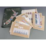 A collection of New Zealand stamps with good range of early and modern issues, many still in
