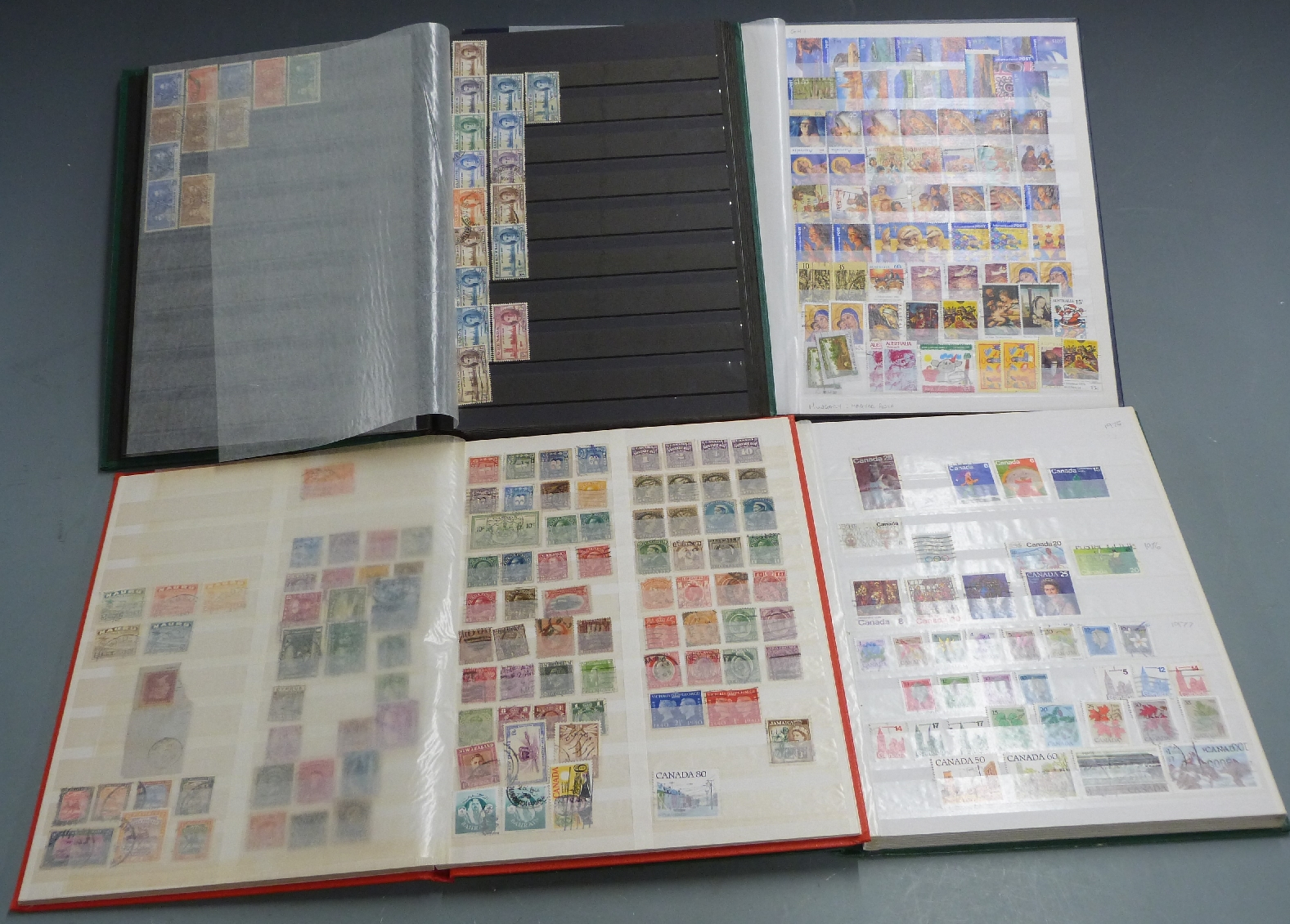 Six stockbooks of Commonwealth stamps, all periods - Image 2 of 3