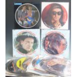 Nineteen picture disc albums including Marillion, Metallica, Whitesnake, Boston, Magnum etc