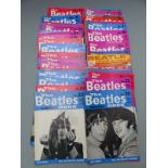 Sixty seven The Beatles Monthly Magazines - numbers 5-43 inclusive, 47, 49 and 68-77 inclusive,
