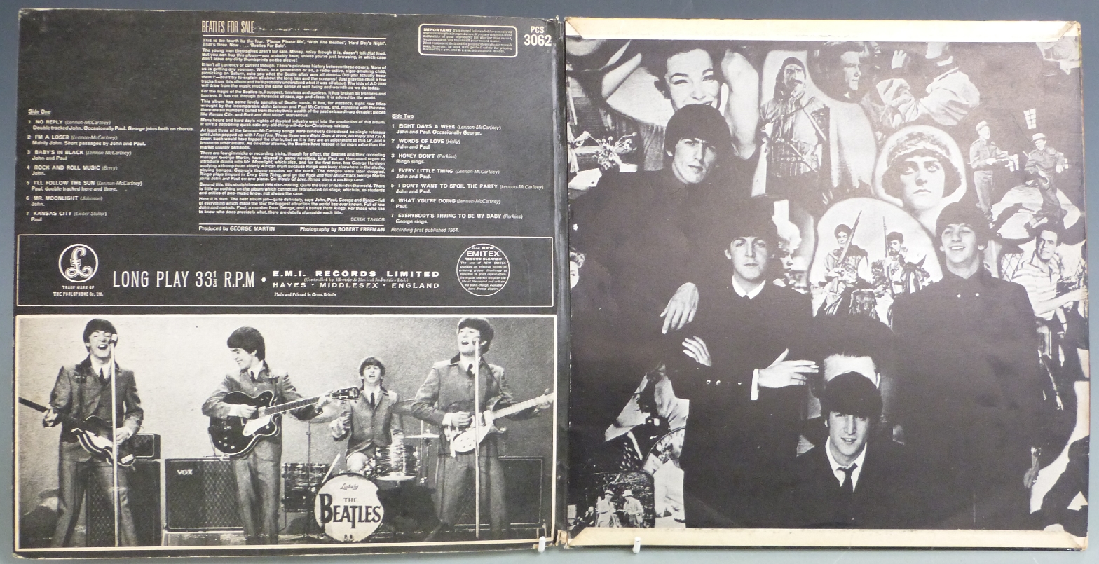 The Beatles - Beatles For Sale (PCS 3062), black and yellow labels with Sold in UK text, record - Image 3 of 4