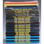 Twenty-nine The Beezer Book annuals