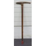 Vintage ice axe, length 86cm