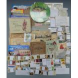 Wills's, John Player, PG Tips, Brooke Bond cigarette and trade cards, loose and in albums, with