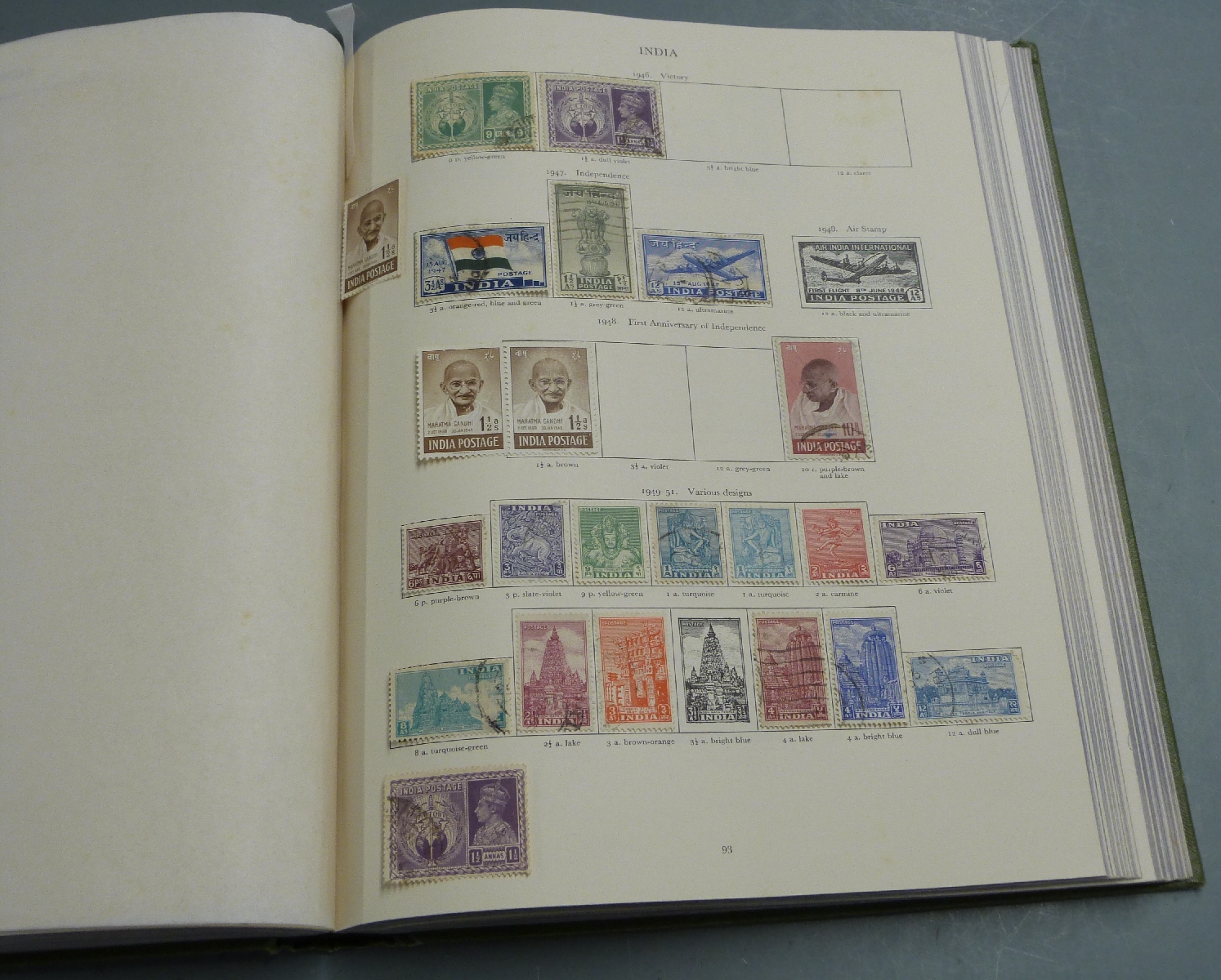 King George VI album of mint and used Commonwealth stamps - Image 4 of 5