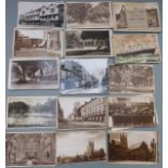 A small collection of early 20thC postcards; largely scenery including Malvern, Gloucester,