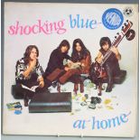 Shocking Blue - At Home (PELS500) stickered cover, record appears VG with some creasing to cover