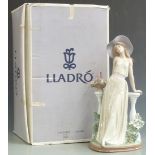 Lladro figurine "Time for Reflection", boxed, H 35cm