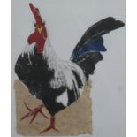 Sue Brown (British contemporary) signed limited edition (3/20) etching 'Leghorn' depicting a
