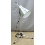 Parlane designer floor standing adjustable lamp