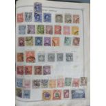 An early 20thC album of Victorian and Edwardian stamps comprising Great Britain, Commonwealth and