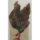 Sue Brown (British Contemporary) signed limited edition (2/30) etching 'Rhode Island Red'