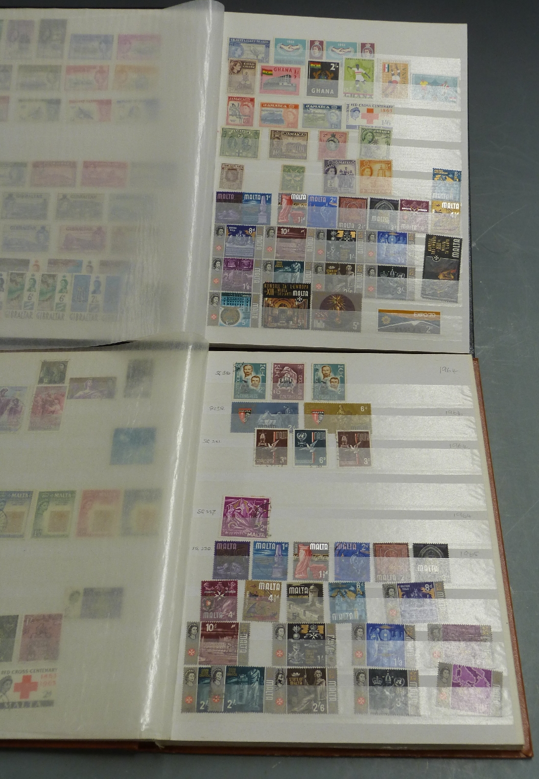 Six stockbooks of Commonwealth stamps, all periods - Image 3 of 3