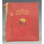 Strand album of all world stamps
