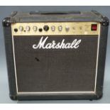 Marshall 75 guitar amplifier with reverb