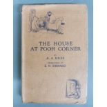 A.A. Milne The House At Pooh Corner with decorations by Ernest H. Shepard, published Methuen & Co
