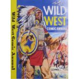 Walt Howarth signed limited edition print Wild West Comic annual 1 of 15  with certificate of