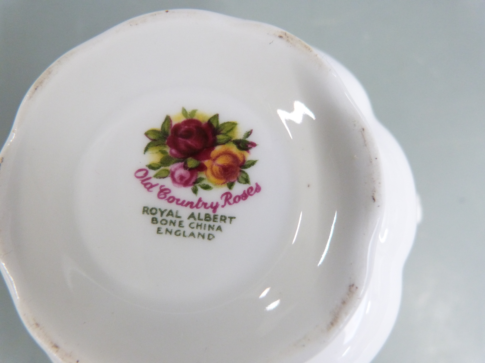 Royal Albert Old Country Roses tea set comprising approximately twenty three pieces, six Edinburgh - Image 3 of 4