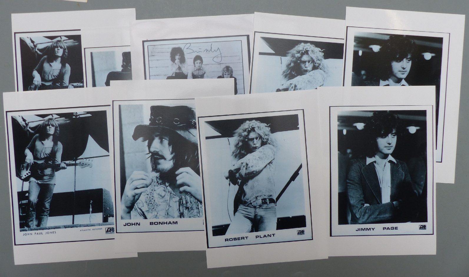 A quantity of music interest photographs and pictures including David Bowie, The Beatles, Led - Image 4 of 5