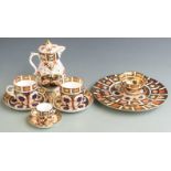 Royal Crown Derby ceramics including 1128 and 2451 patterns and a Crown Derby jug, twelve pieces,
