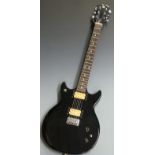 Hondo electric lead/rhythm 'Professional' guitar, 1981, model 1010, reg no 1050165, in black
