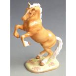 Beswick 1014 rearing Welsh cob in palomino