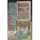 Approximately 85 Beano comics and Comic Library Specials