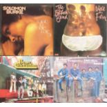 Approximately 140 albums mostly 1970's Soul/Disco plus press photos