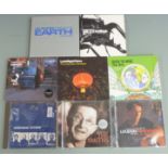 Approximately 300 CDs including Dance, Pop and a Byrds box set, also 30 cassettes